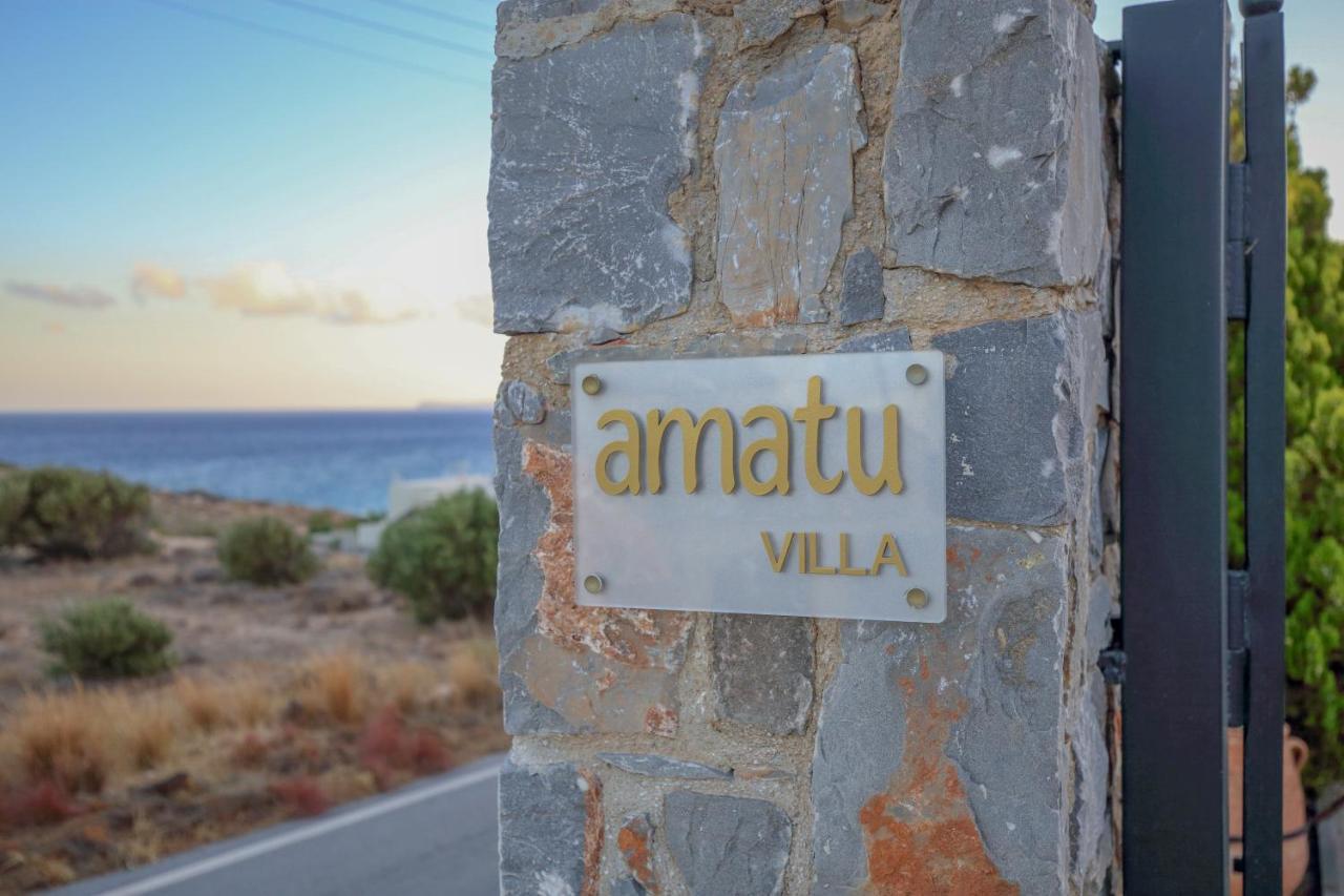 Amatu Villa Xerokampos  Ngoại thất bức ảnh
